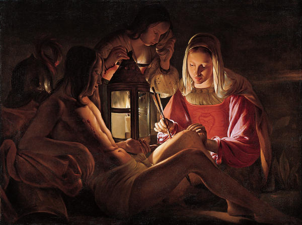 St. Sebastian With Lantern — Жорж Де Ла Тур