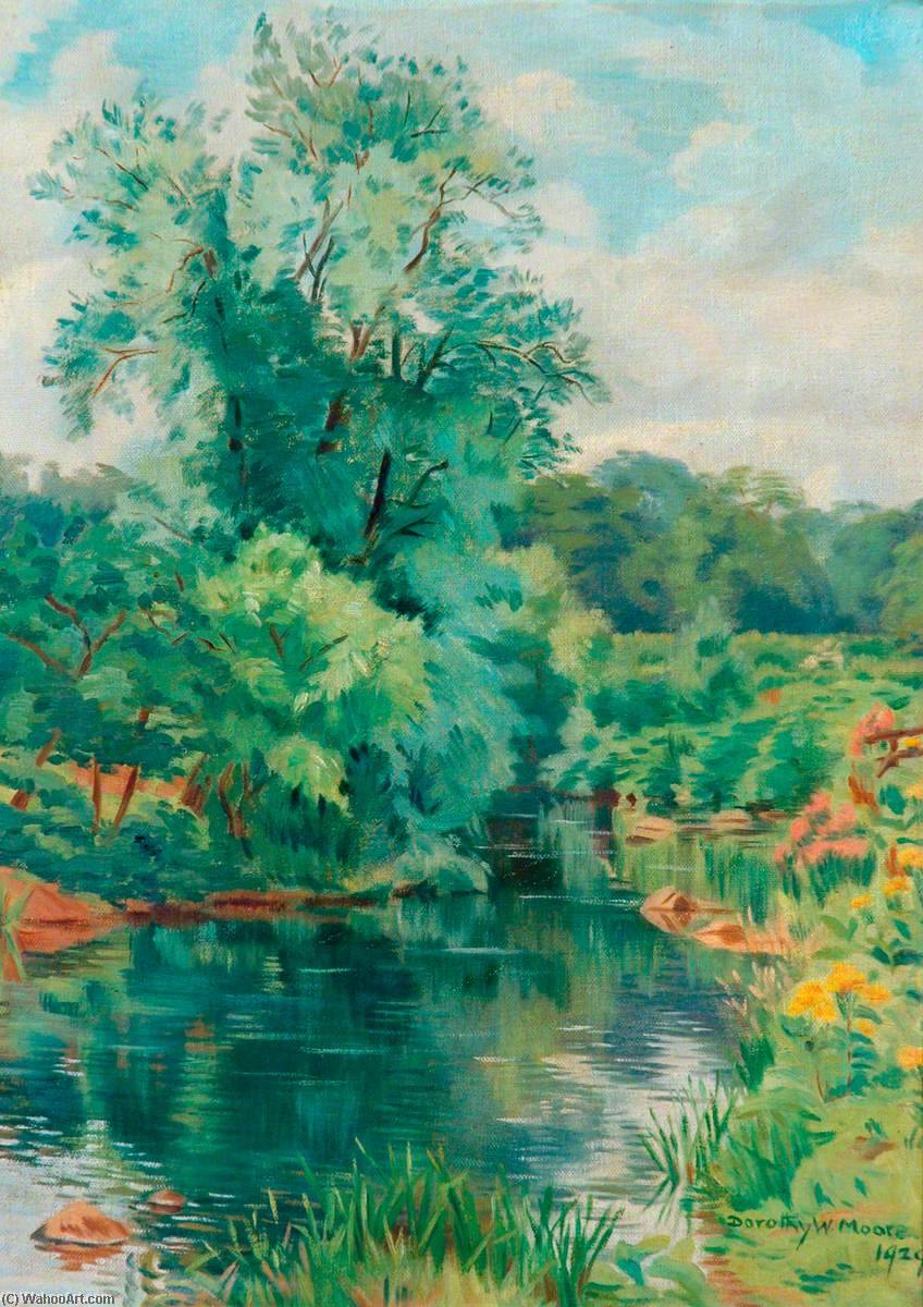 On The River At Lesbury, Northumberland — Dorothy W Moore