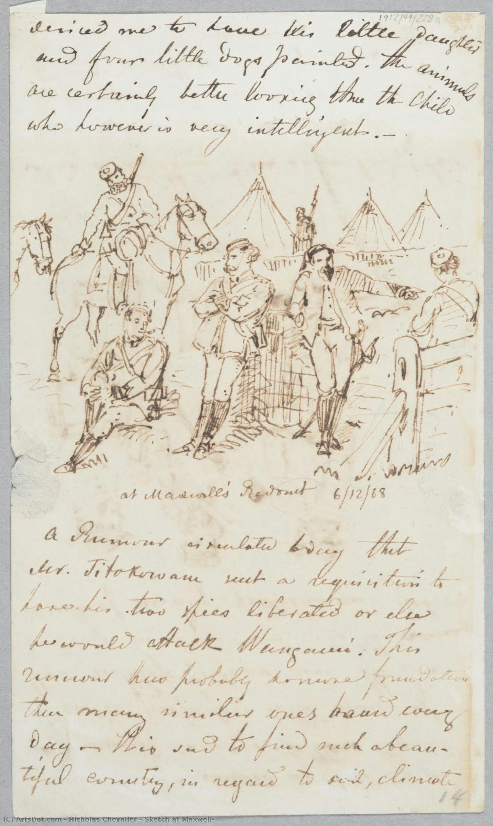 Sketch At Maxwell — Nicholas Chevalier