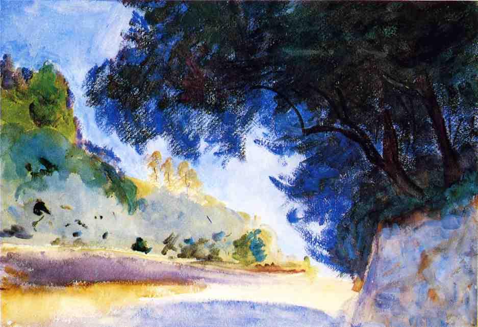 Landscape, Olive Trees, Corfu — John Singer Sargent