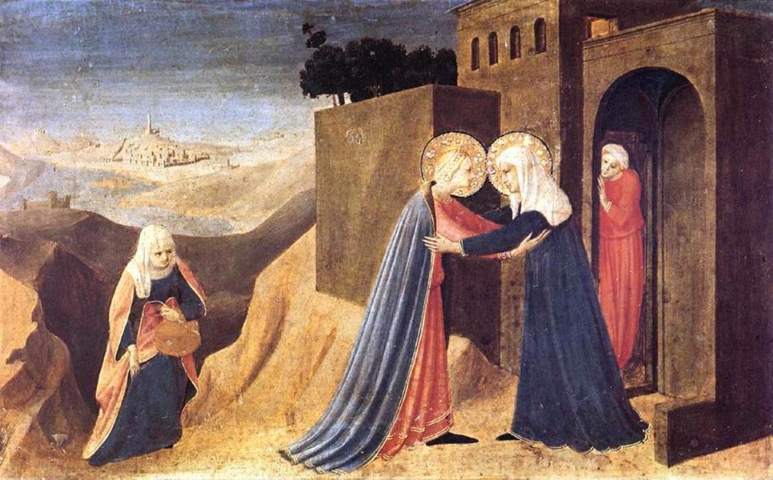 Visitación (el Retablo De Cortona) — Fra Angelico