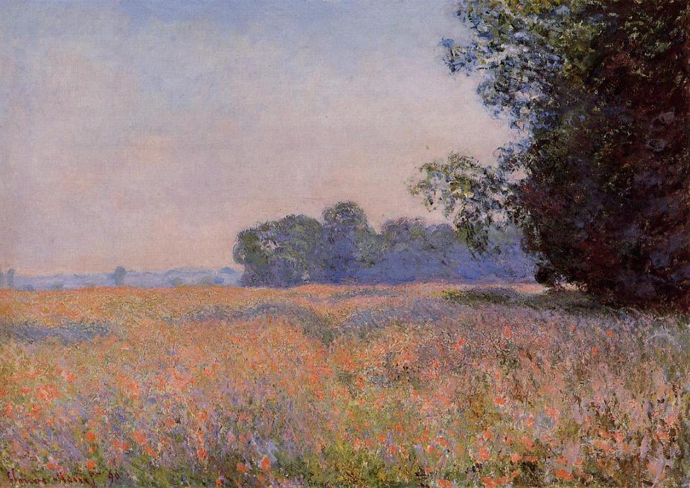Oat Field — Клод Моне