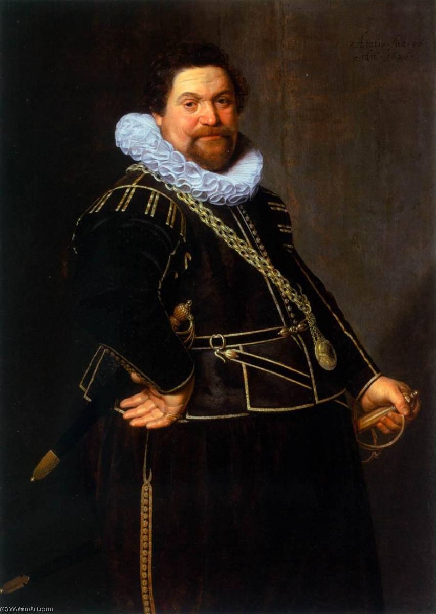Portrait Of A Man — Nicolaes Eliaszoon Pickenoy