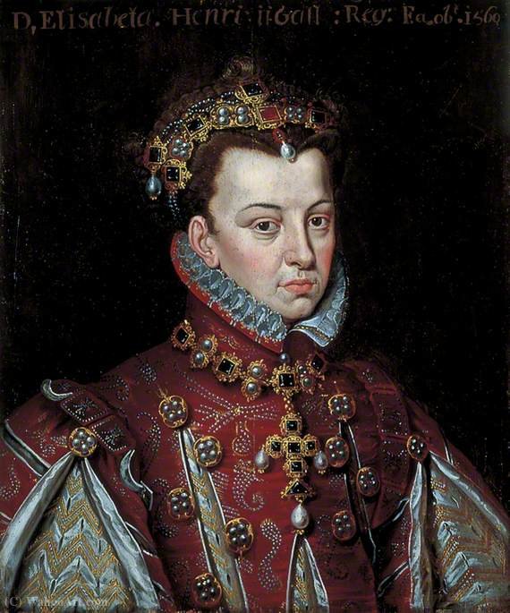 Elizabeth Of Valois, Queen Of Spain — Alonso Sánchez Coello