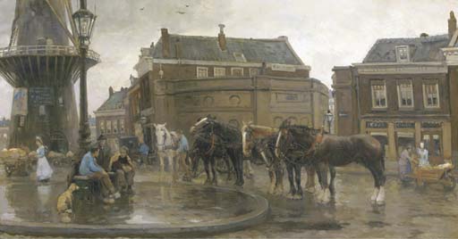 The Meeting Place — August Willem Van Voorden