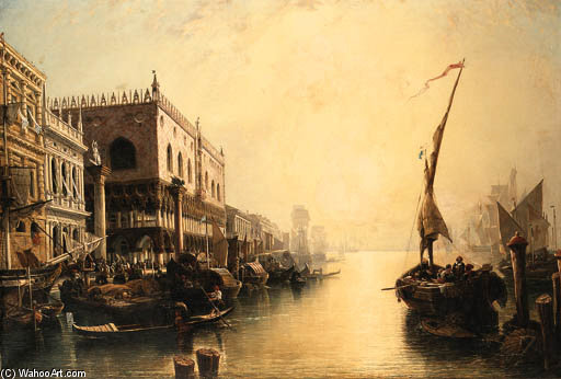 The Doge's Palace, Venice — William Wyld