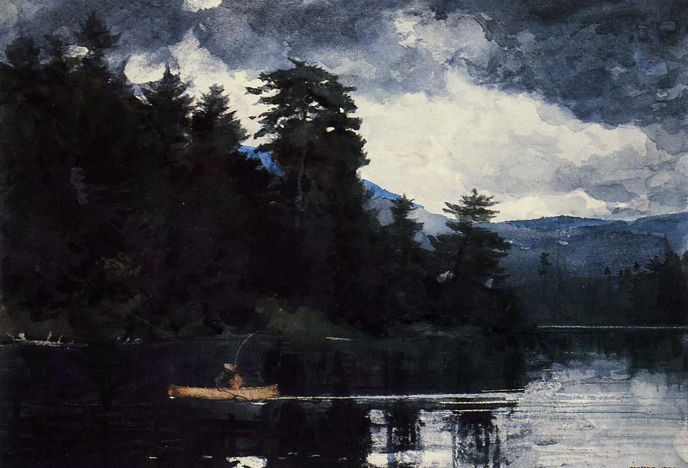 Adirondack Lake — Винслоу Хомер