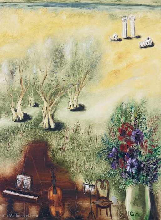 Musical Interlude - Homage To Casals, (1964) — Reuven Rubin