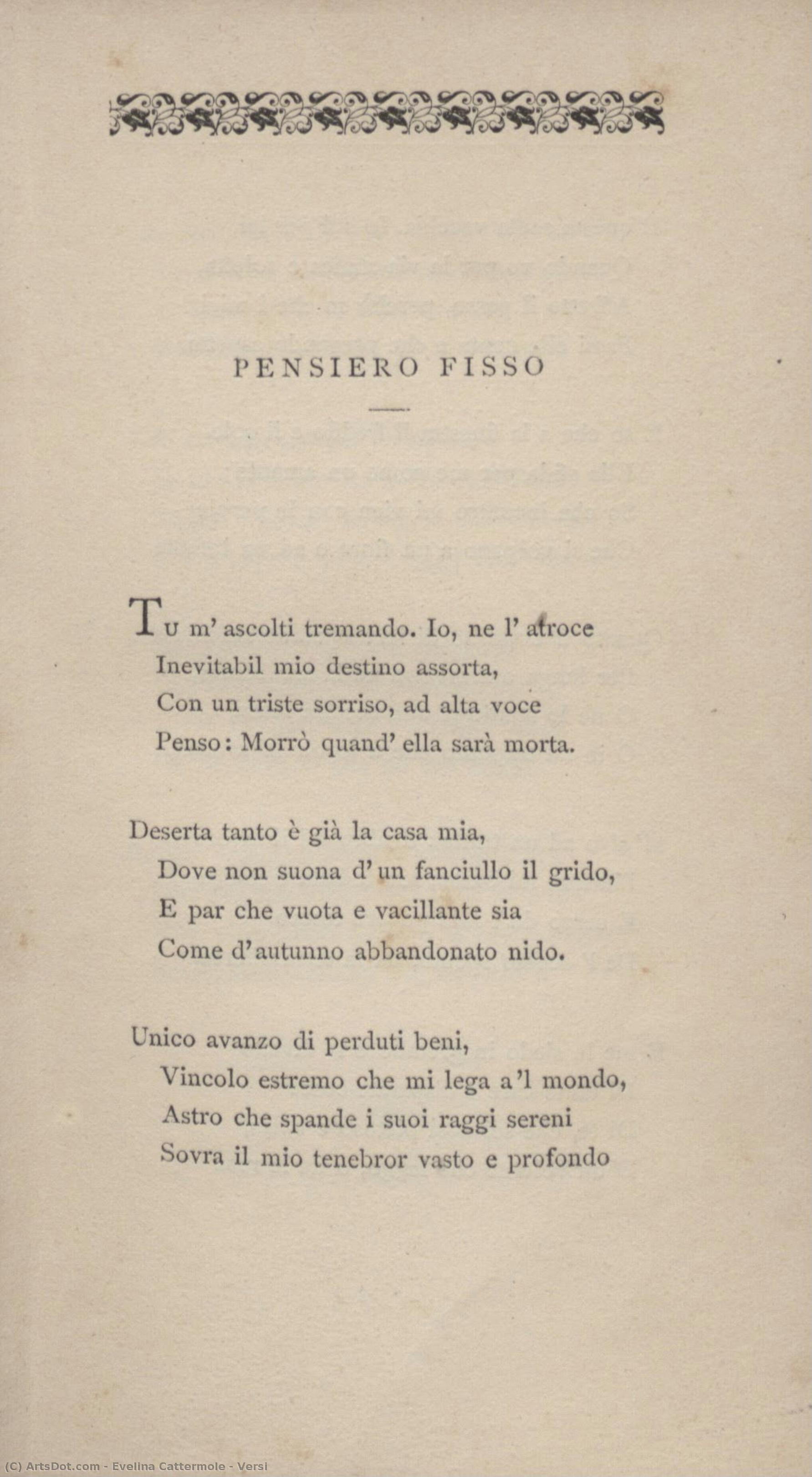 Versi — Evelina Cattermole