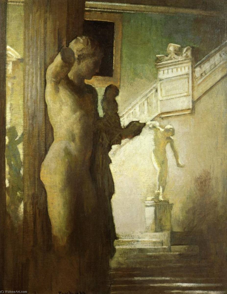 Interior Of The Corcoran Gallery Of Art — Edmund Charles Tarbell