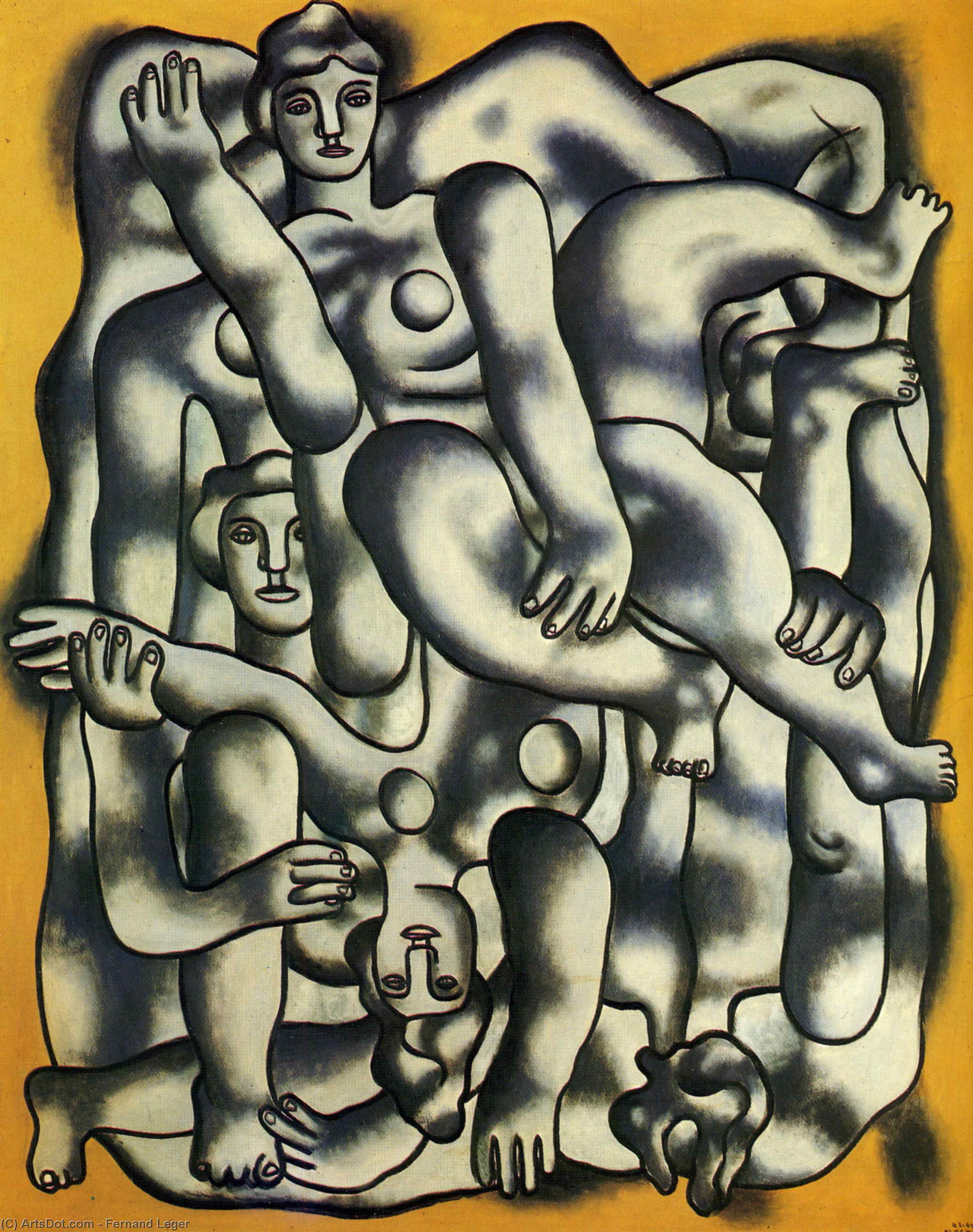Acrobats In Gray — Леже