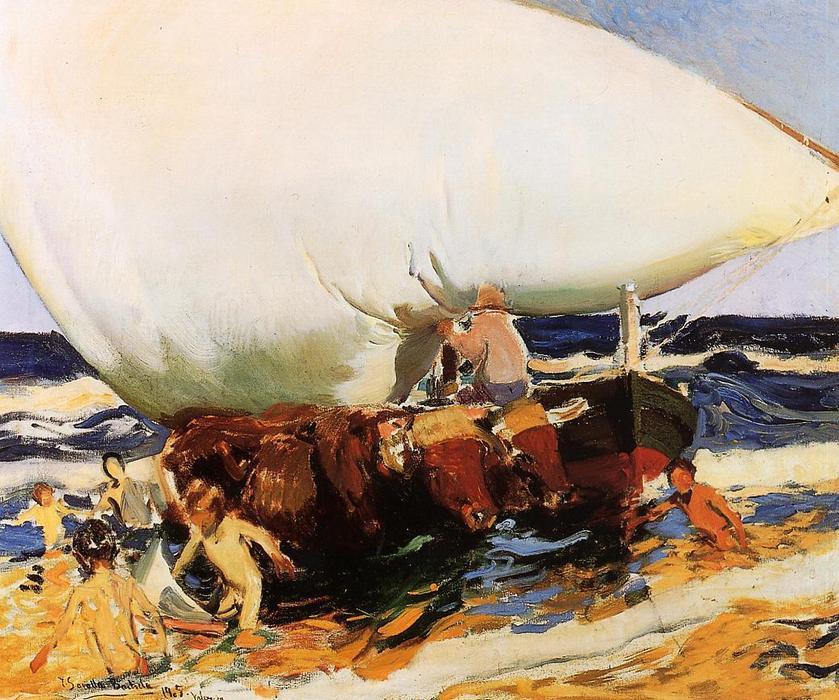 On The Beach, Valencia — Joaquín Sorolla Y Bastida