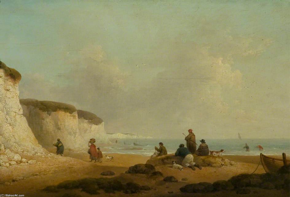 Calm Off The Coast Of The Isle Of Wight — George Morland