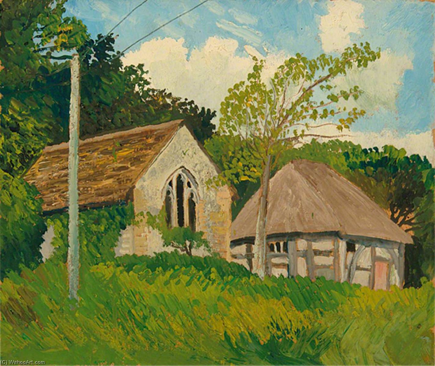 The Medieval Chapel At Bailiff's Court Near Clymping, Sussex, 1279 — Eric Trayler Cook