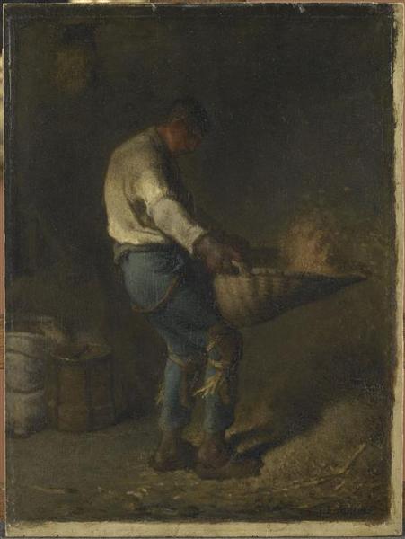 Un Vanneur — Jean-françois Millet