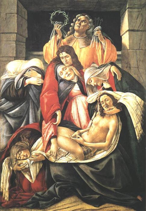Lamentation Over The Dead Christ — Боттичелли