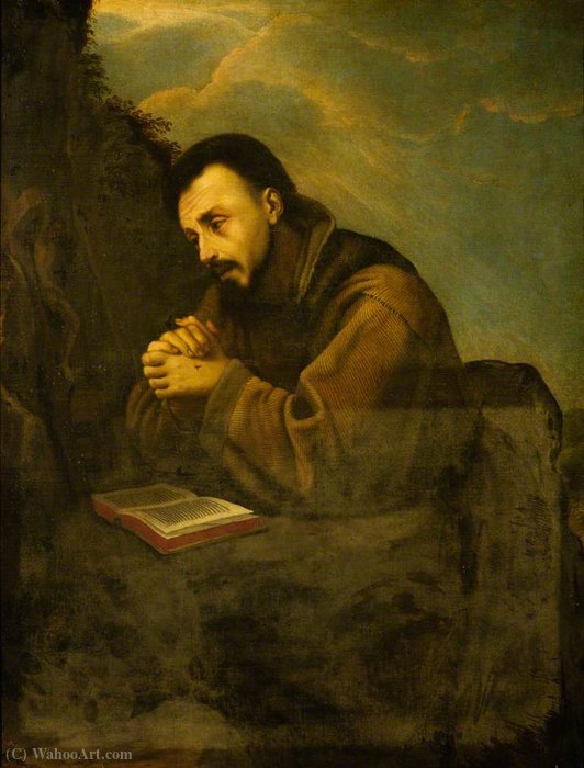 Saint Francis In Prayer — Lodovico Cardi (cigoli)