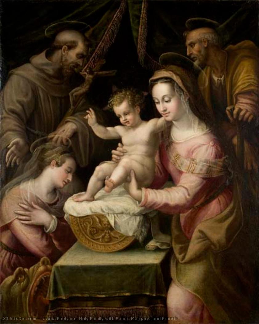 Holy Family With Saints Margaret And Francis — Lavinia Fontana