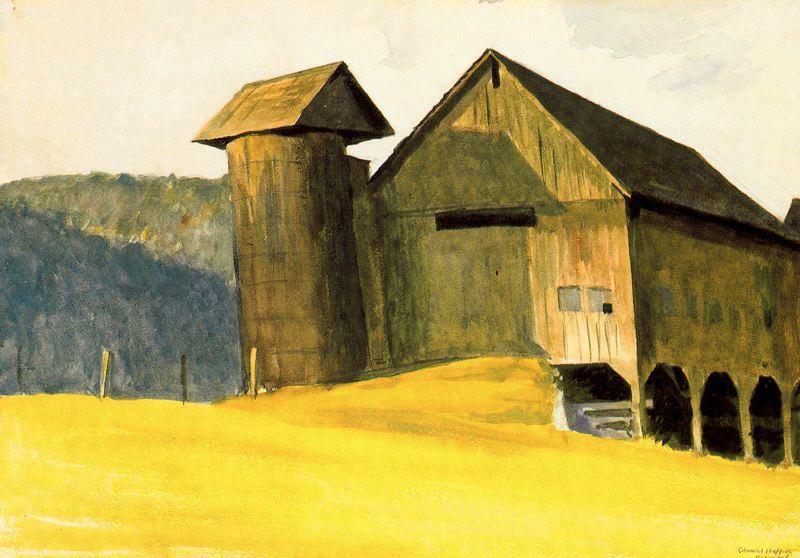 Barn And Silo — Эдвард Хоппер