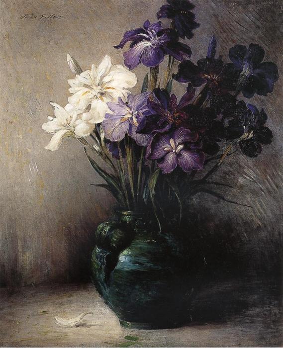 Japanese Iris - Six Varieties — Джон Фергюсон Вейр