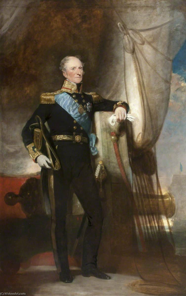 Admiral Sir Peter Halkett Of Pitferrane (1765–1839) — Sir John Watson Gordon