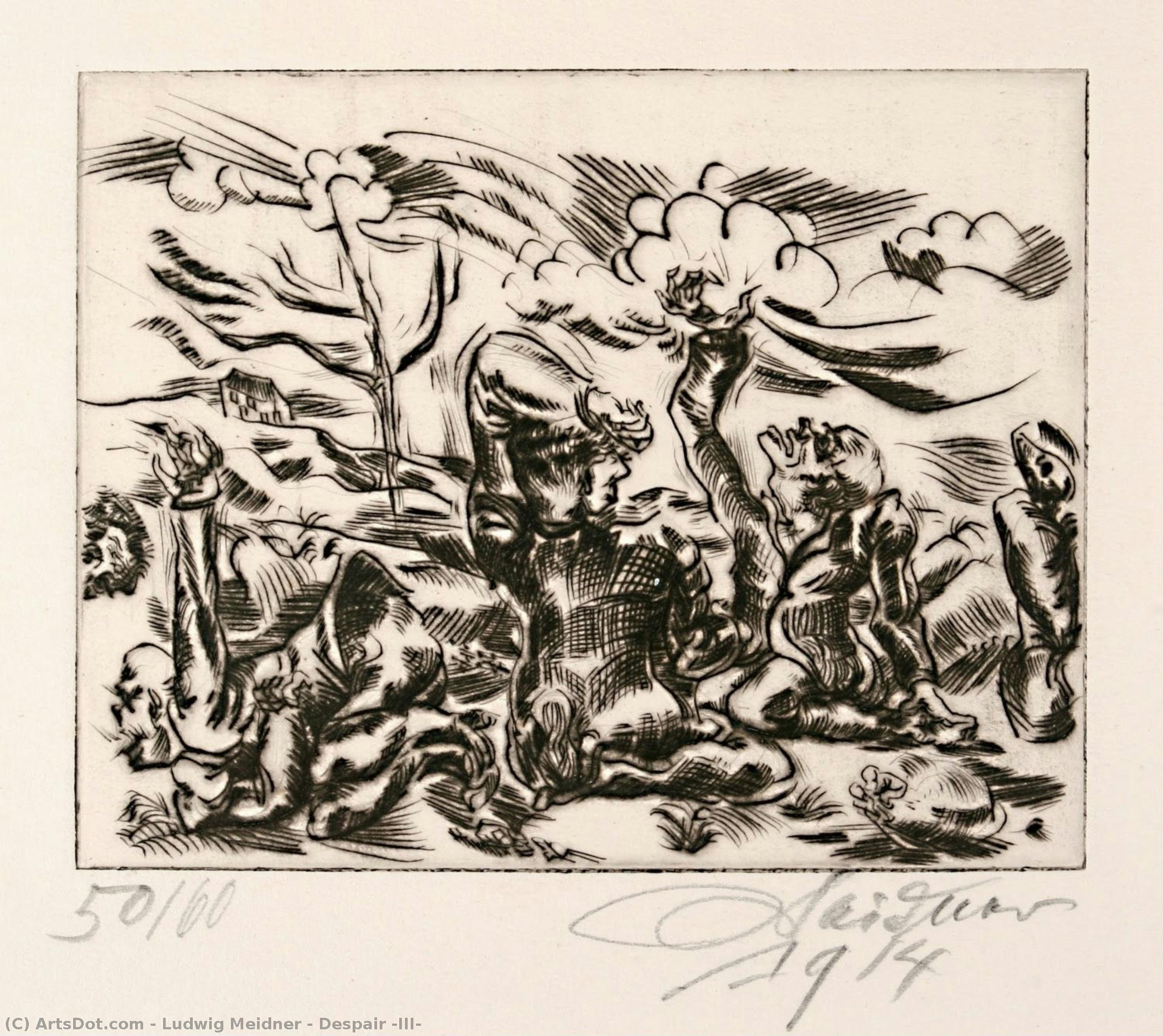 Despair (iii) — Ludwig Meidner