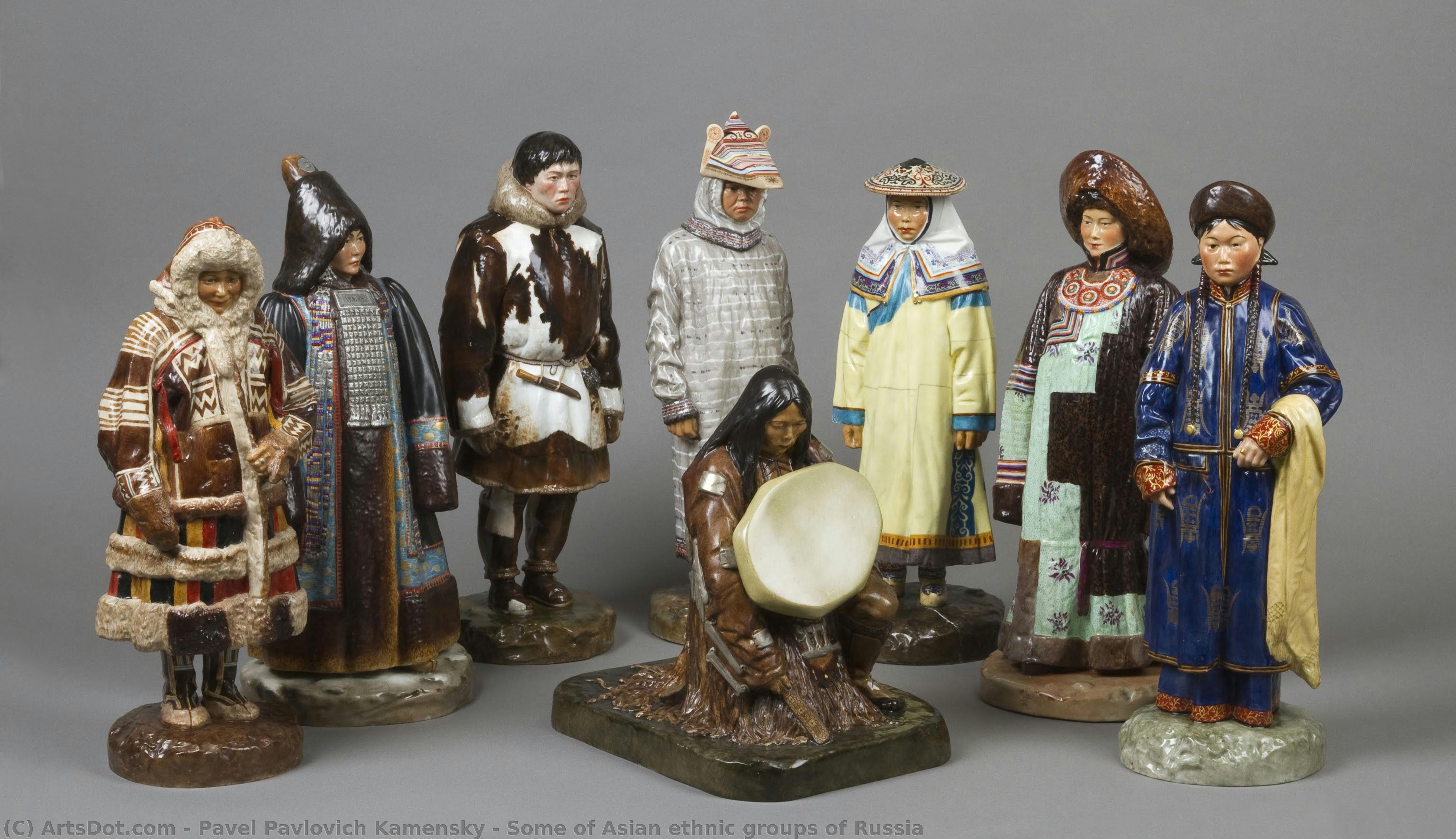 Some Of Asian Ethnic Groups Of Russia — Pavel Pavlovich Kamensky