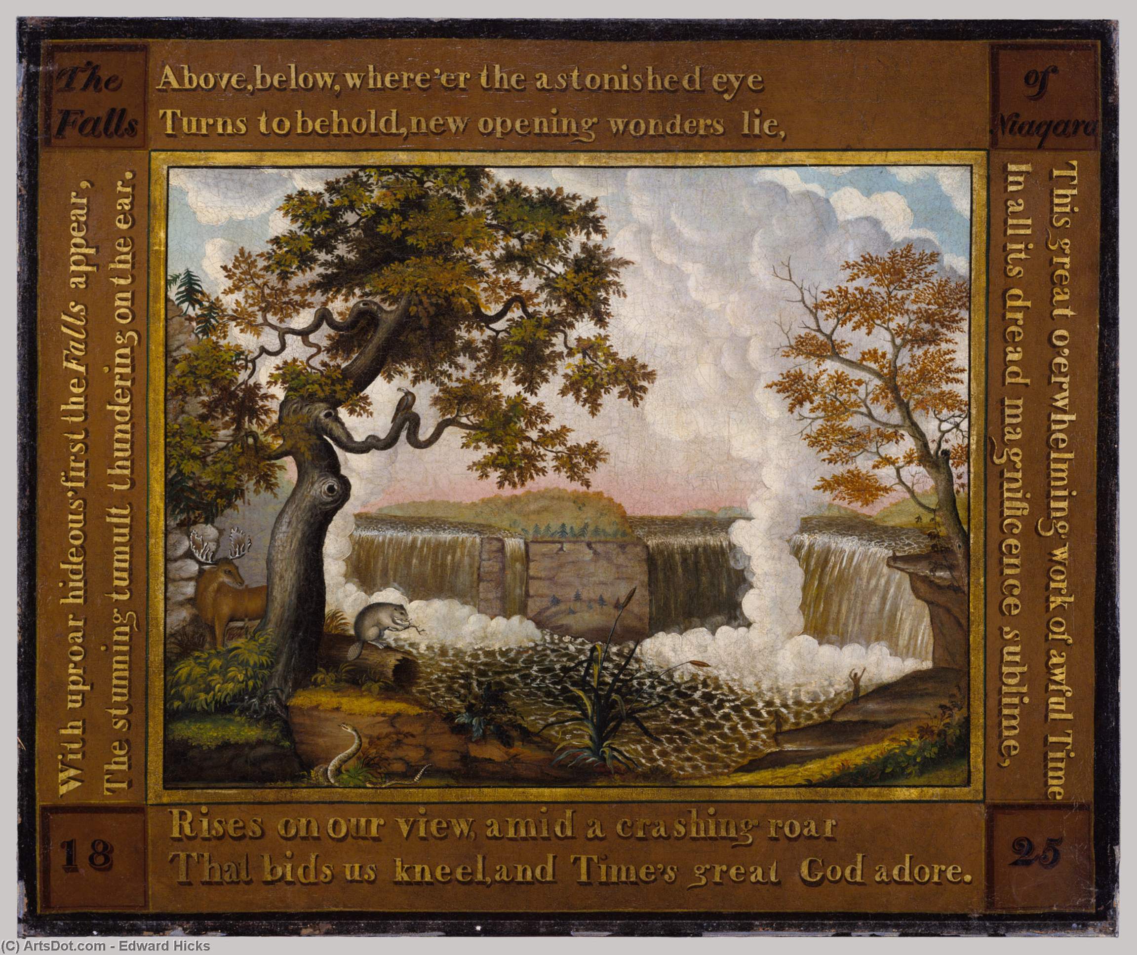 Falls Of Niagara — Эдуард Хайкс