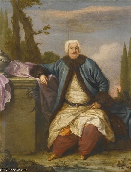 Portrait Of A Merchant Of The Levant Company — Andrea Soldi