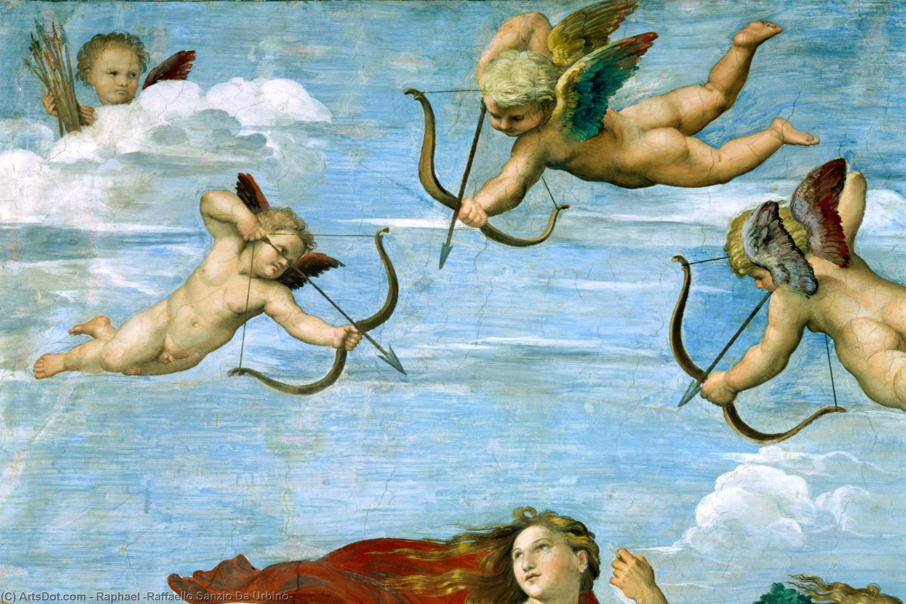 The Triumph Of Galatea (detail) — Raphael
