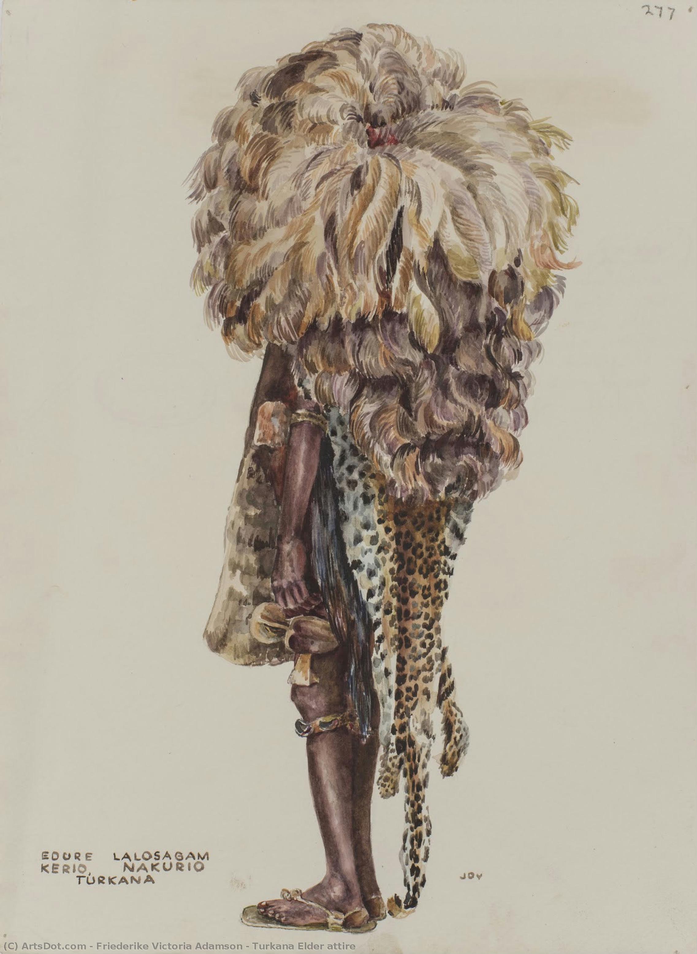Turkana Elder Attire — Joy Adamson
