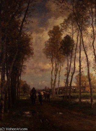 Valley Of The Somme — Ernest Albert Waterlow