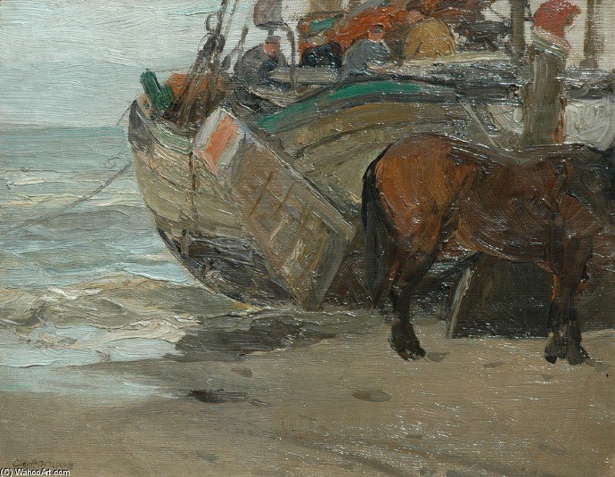 Bomschuit Op Het Strand — Charles Paul Gruppe