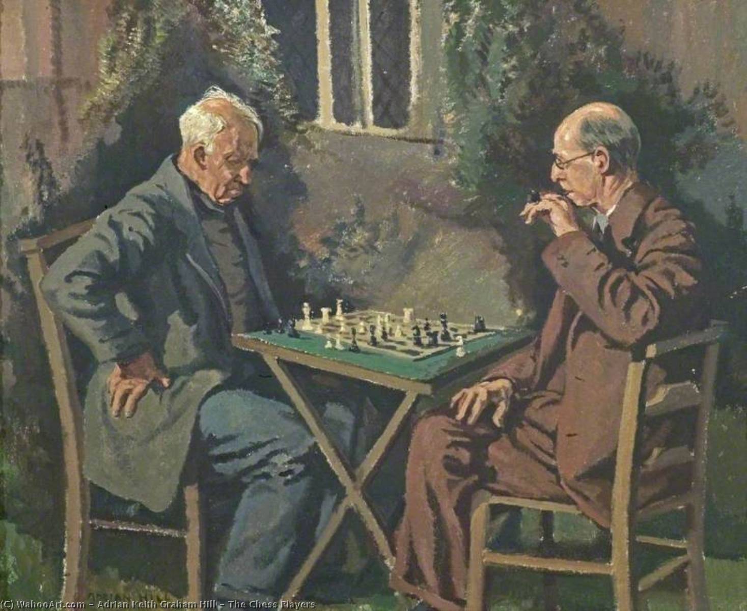 The Chess Players — Adrian Keith Graham Hill
