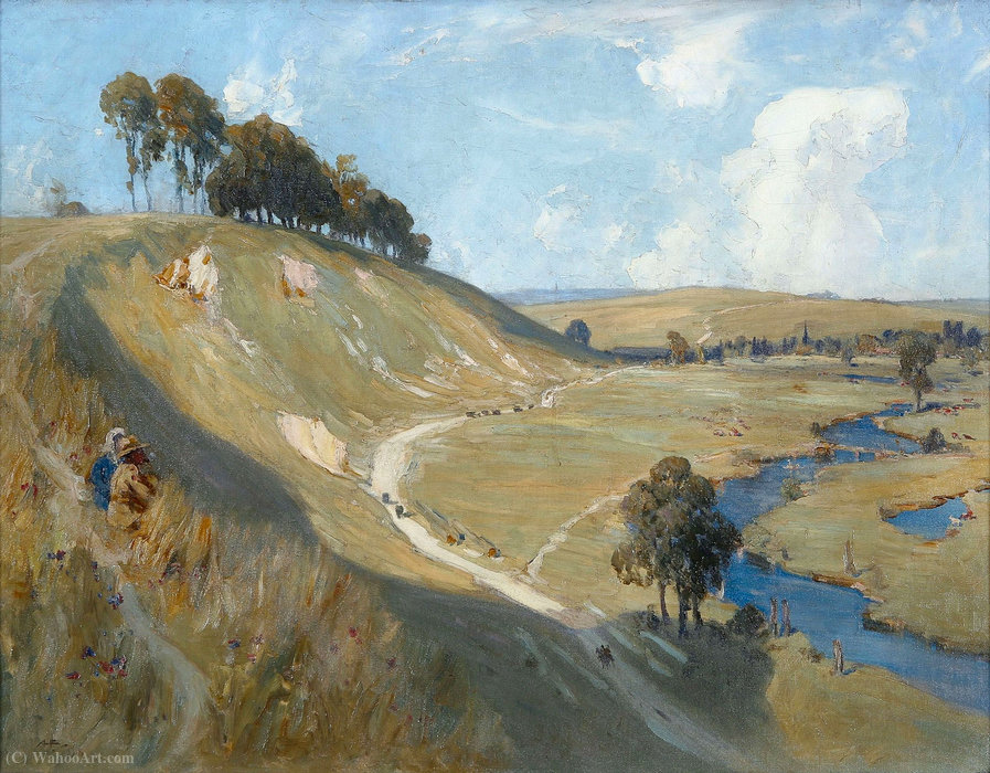 Valley Of The Somme, (1918) — Albert Henry Fullwood