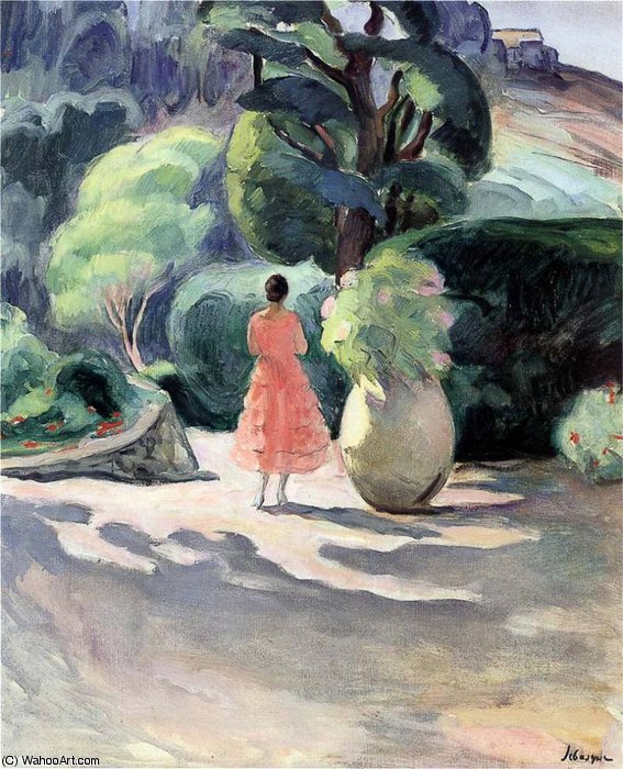 The Alley Of Jars At Pradet — Henri Lebasque