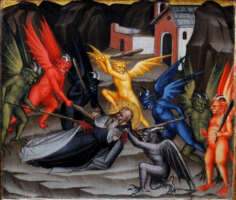 Polyptych With Coronation Of The Virgin ^ Saints — Cenni Di Francesco Di Ser Cenni