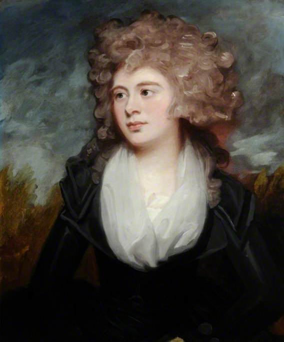 Mary Mcdonald Chichester (1768–1825), Wife Of Thomas Hugh Clifford Constable — George Romney