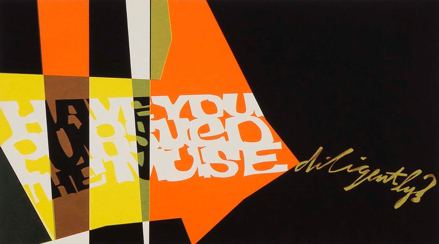 Have You Pursued The Muse Diligently — Lou Stovall