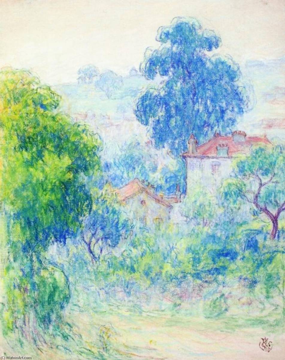 Houses In A Garden — Claude Emil Schuffenecker