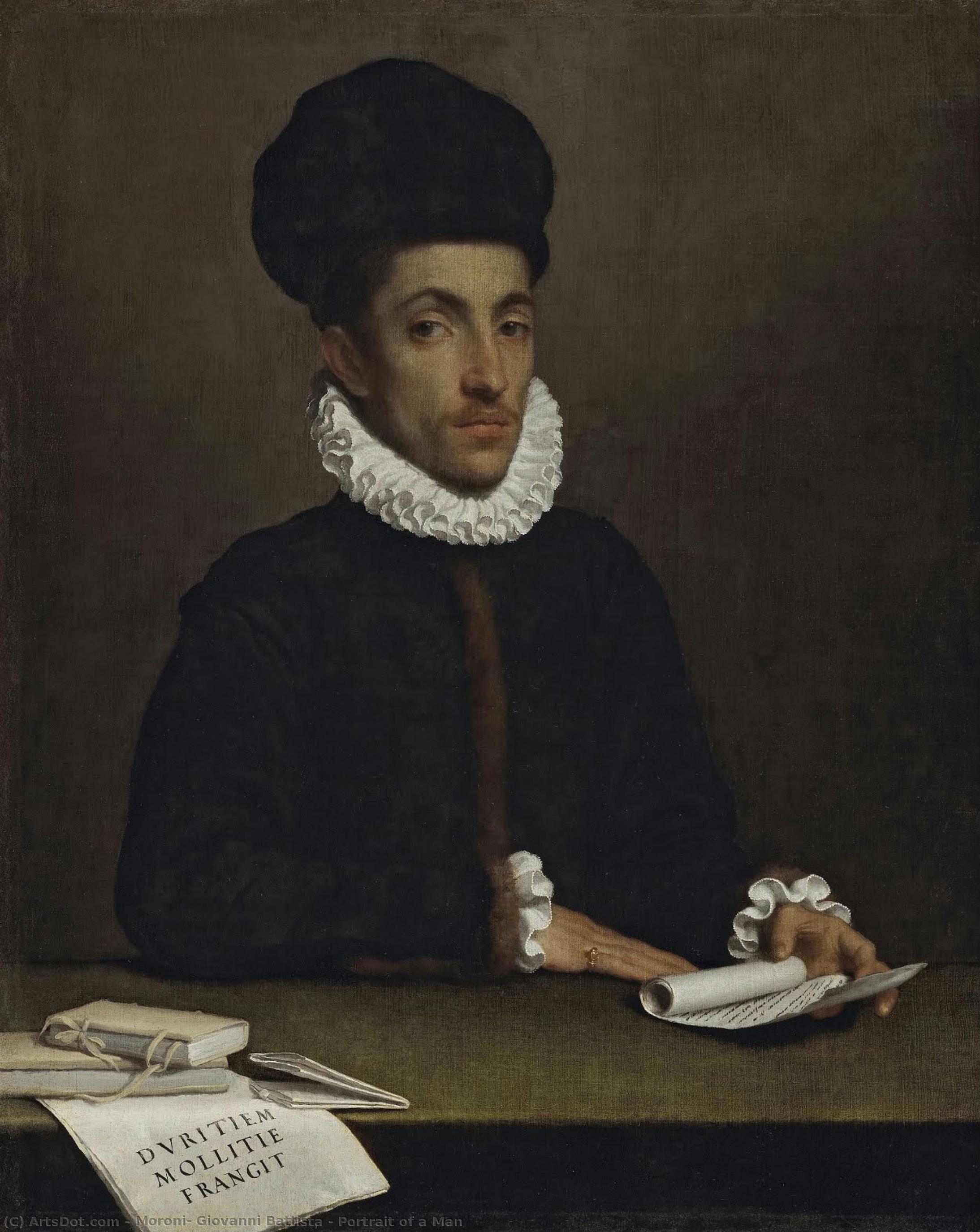 Portrait Of A Man — Đovani Batista Moroni