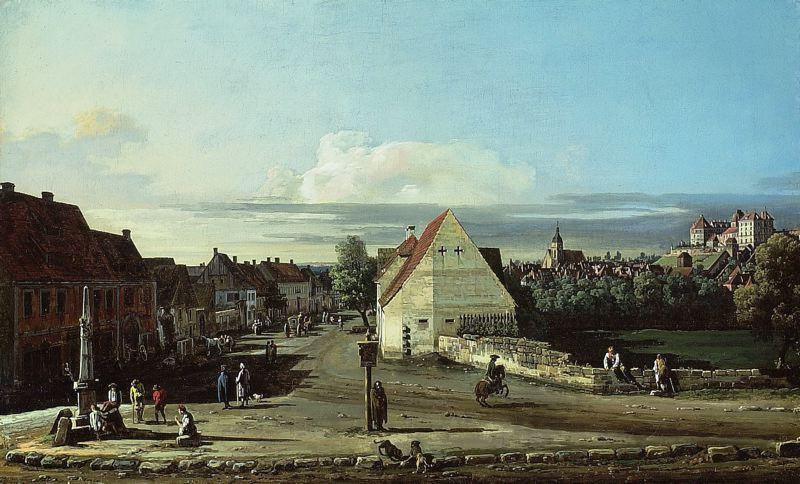 View Of Pirna With The Fortress Of Sonnenstein — Bernardo Bellotto