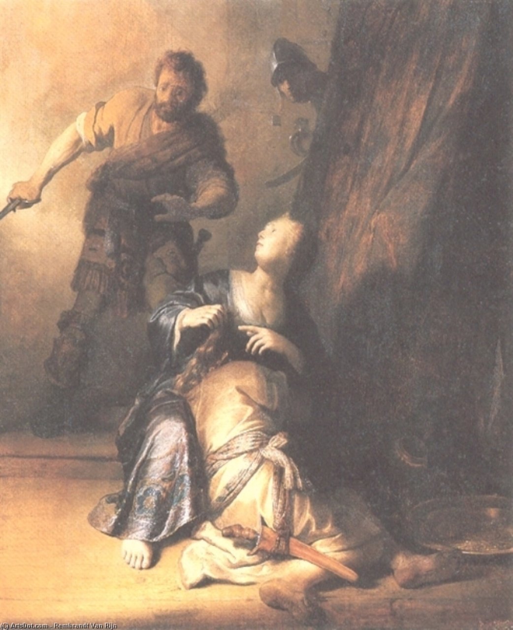 Samson And Dalila — Rembrandt Van Rijn