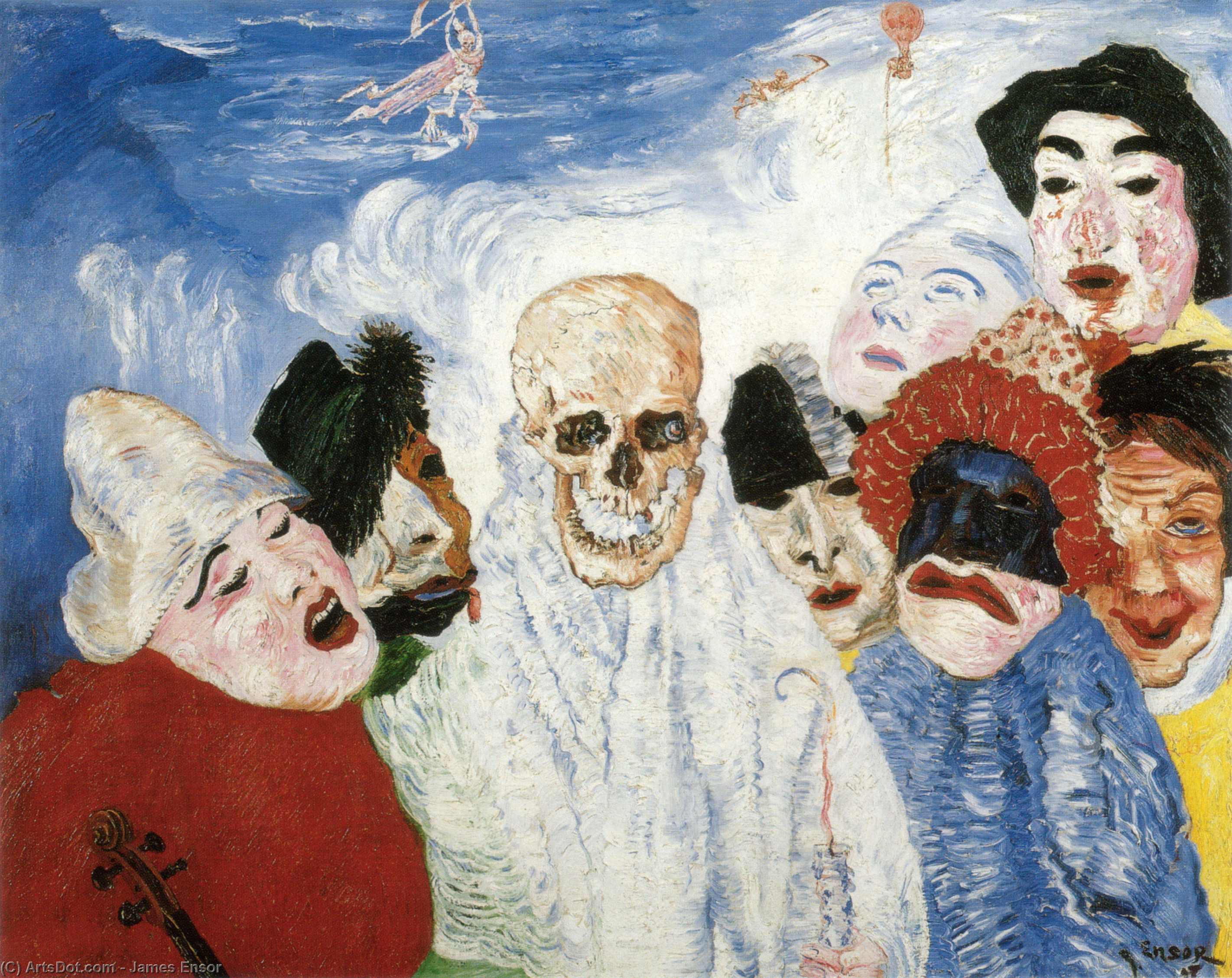 Death And The Masks — Энсор
