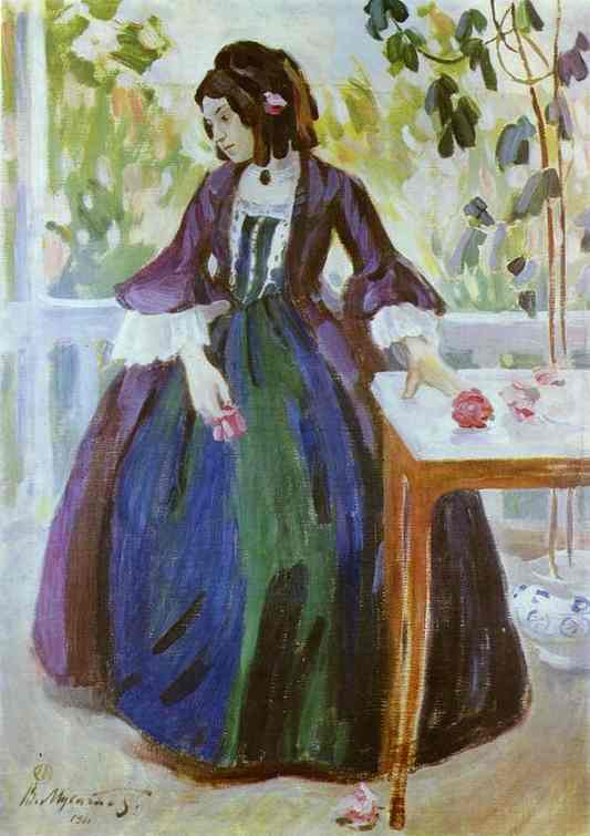 Autumn Mood — Viktor Elpidiforovich Borisov Musatov