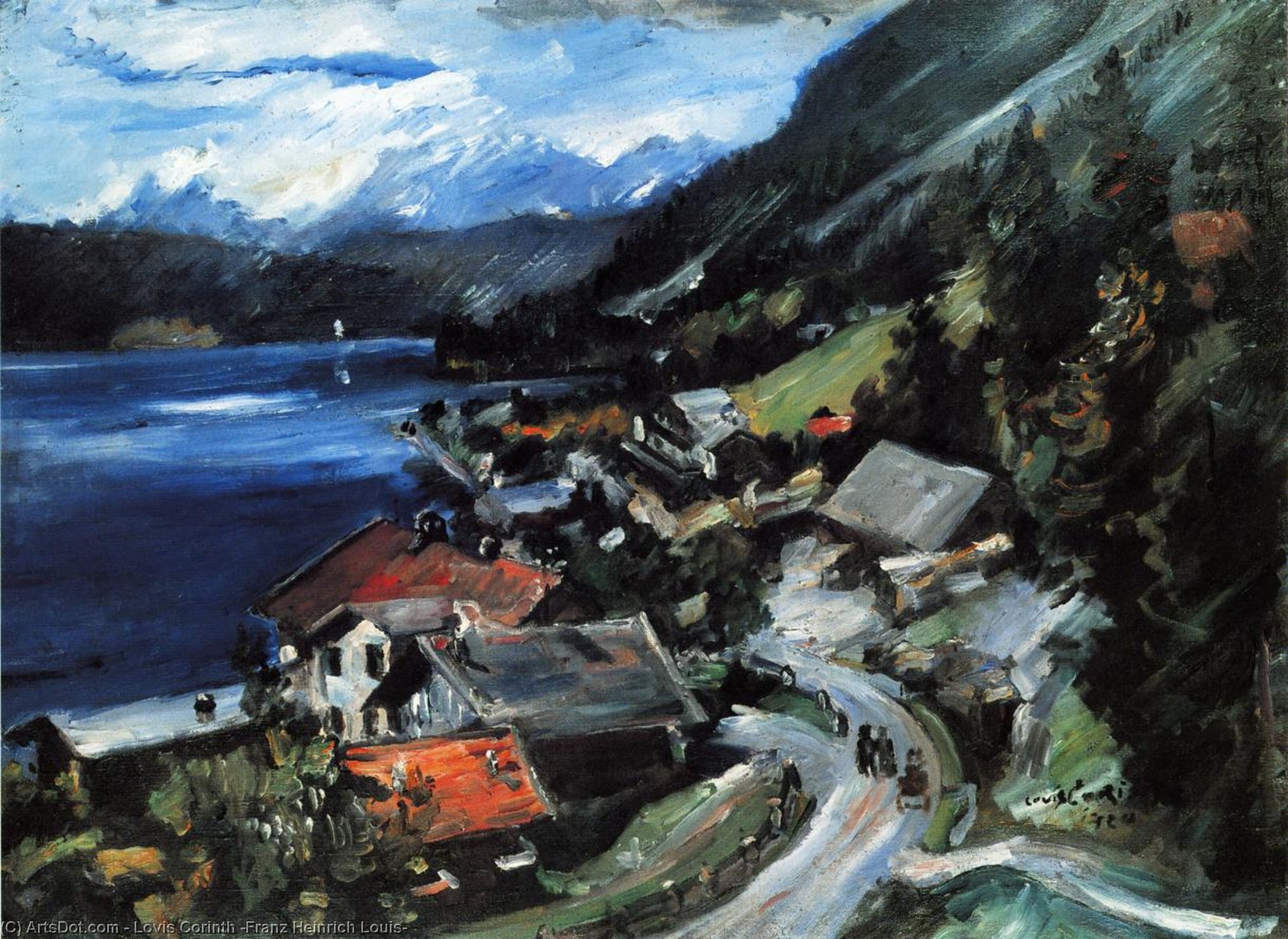 The Walchensee, Serpentine — ロービス・コリンス