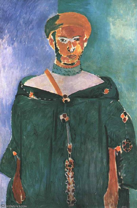 Moroccan In Green, Eremitage — Henri Matisse