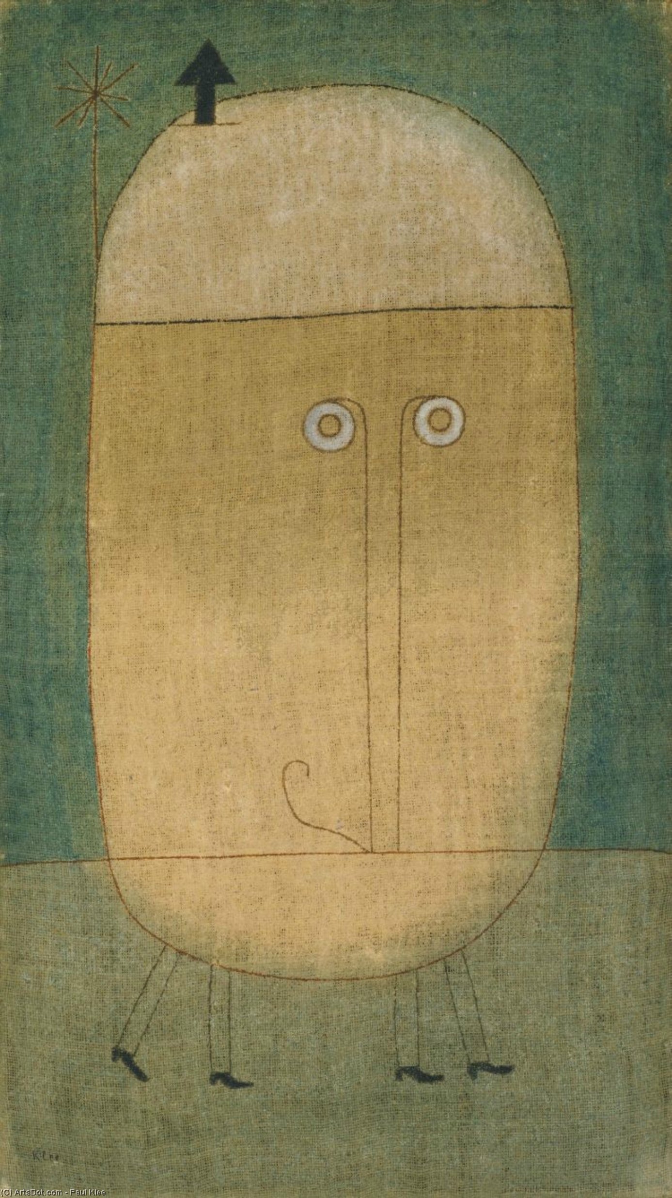 Mask Of Fear — Paul Klee