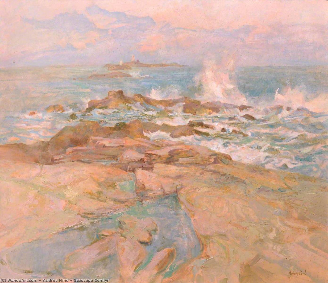 Seascape Cemlyn — Audrey Hind