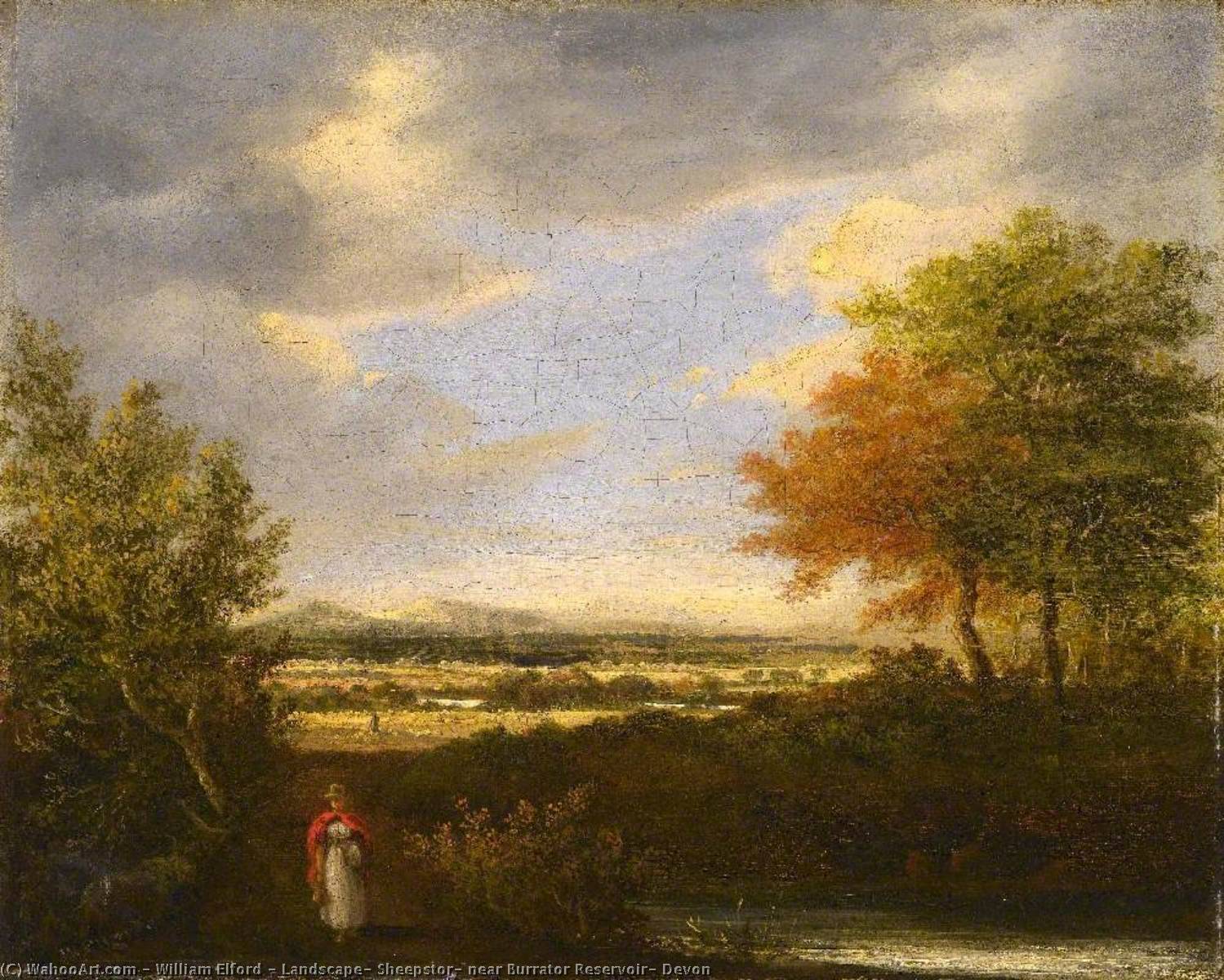 Landscape, Sheepstor, Near Burrator Reservoir, Devon — William Elford